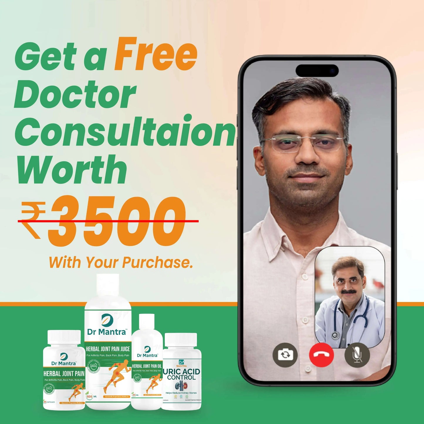 Say goodbye to Joint Pain in few weeks + Diet Chart + Doctor Consultation ( FREE)