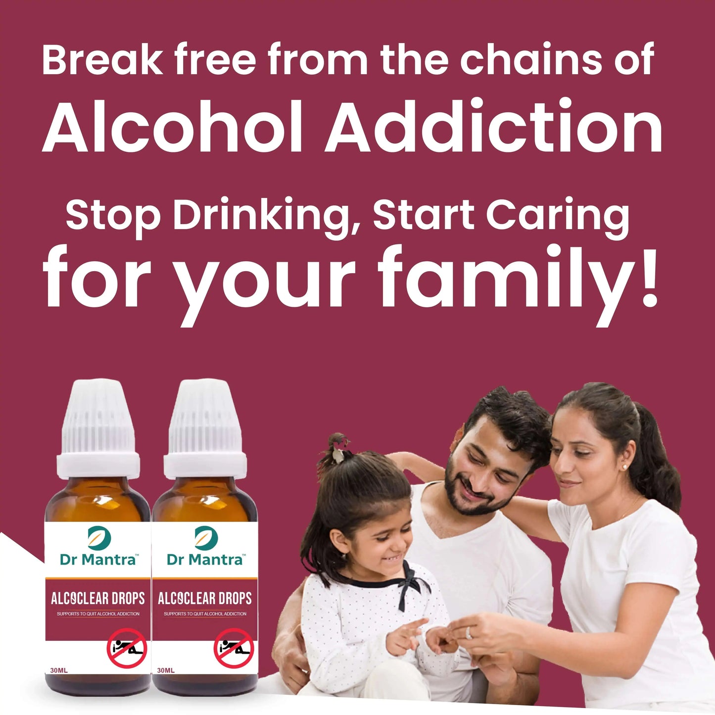 Alcoclear Quit Alcohol Addiction (Free Diet Chart & Ayurveda Expert Consultation