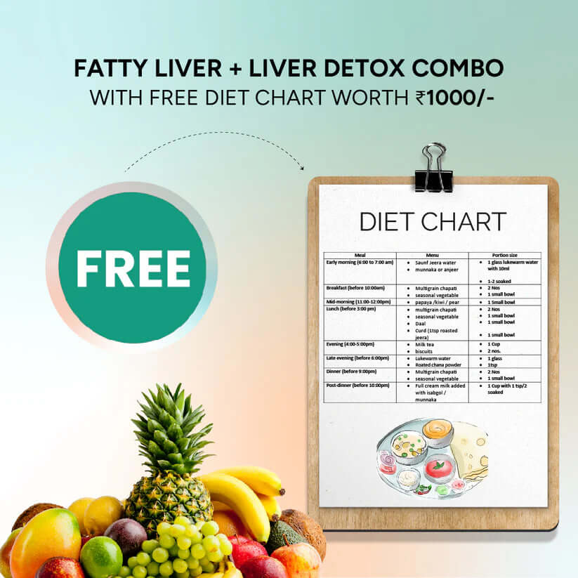 Say goodbye to fatty liver in few weeks + diet chart + doctor consultation (FREE)